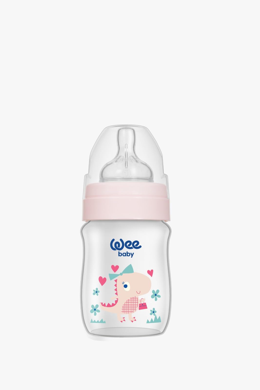Wee BabyWide Neck Bottle 150ml silicone nipple