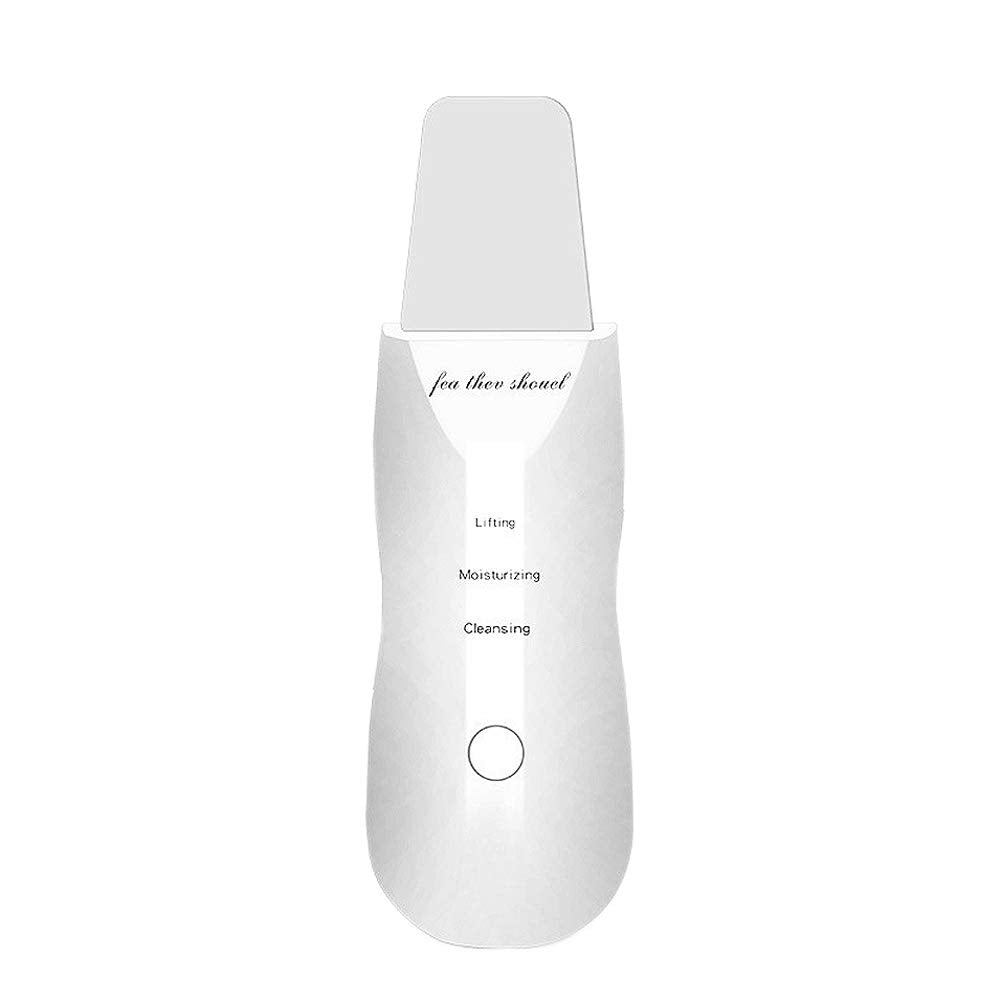 ikayaa Vibrate Deep Face Cleaning Device Skin Scrubber Dirt Blackhead Remover Reduce Wrinkles Face Lifting Peeling Tool