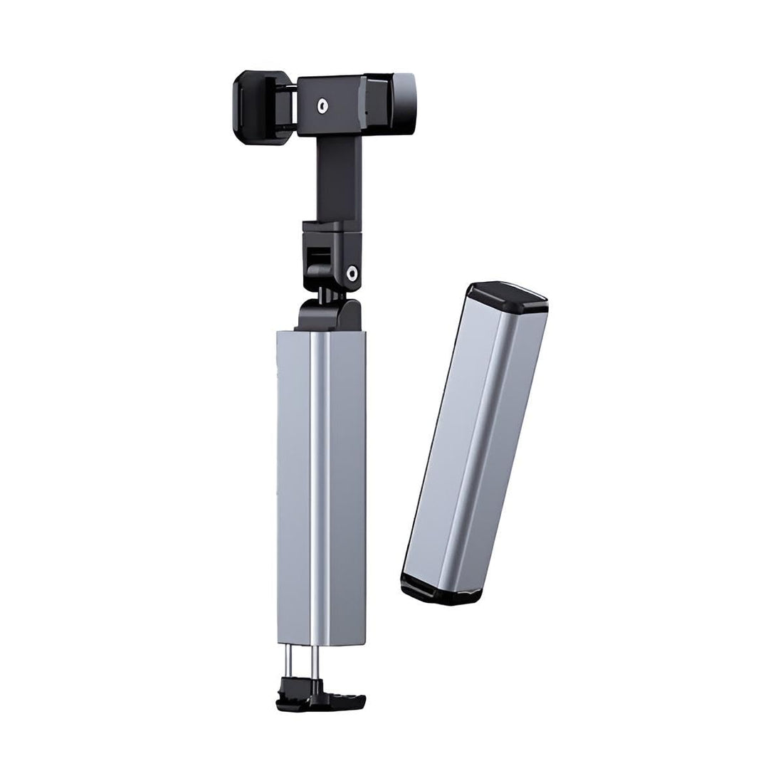 Metal Mount - Unique aircraft design phone holder acts as a professional photography aid featuring an extendable arm and full 360-degree rotation ensuring maximum stability for accurate shots.