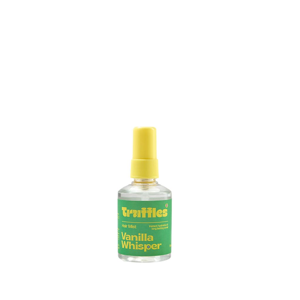 Truffles Vanilla Whisper Hair Mist, Instant Hydration, Long Lasting Scent
