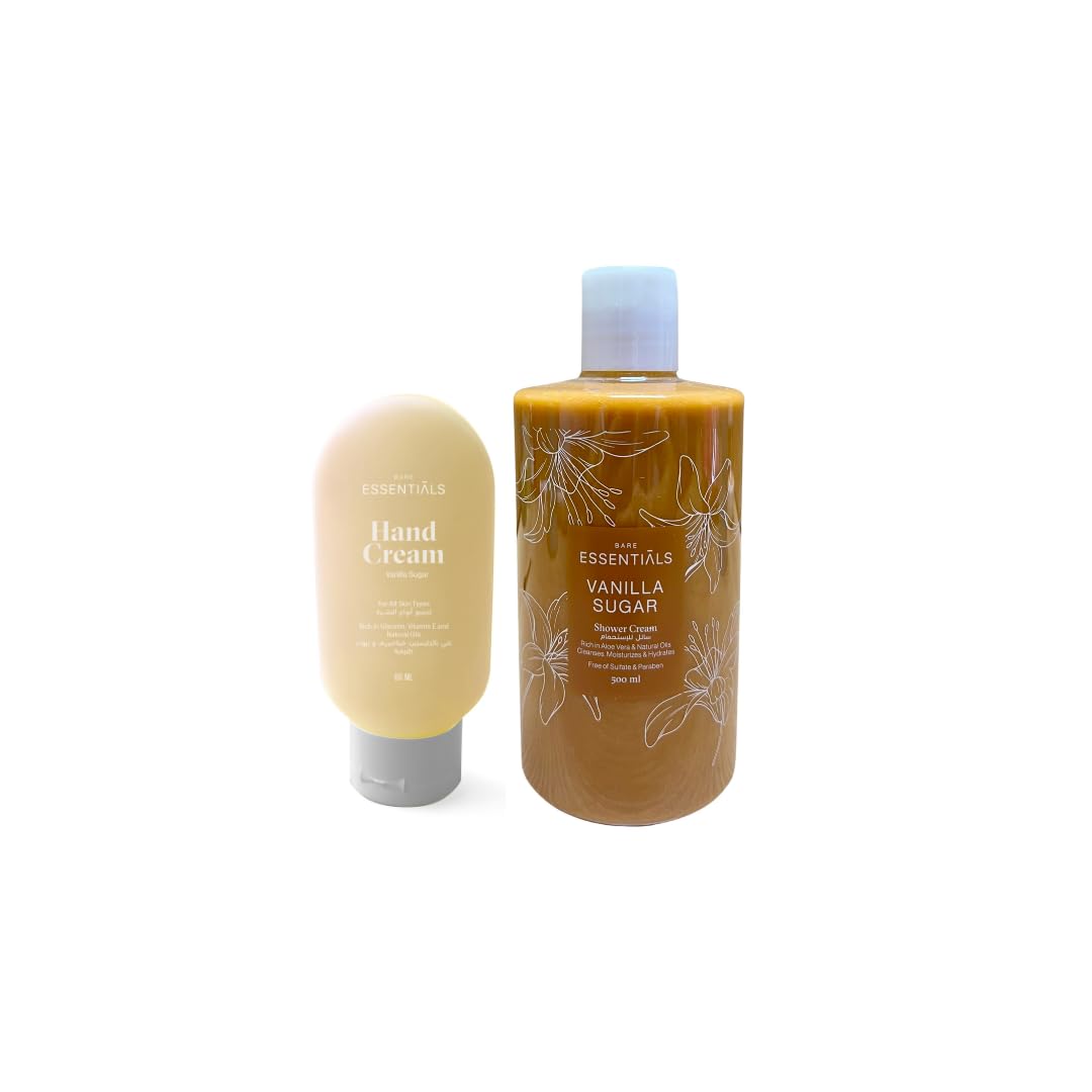 Essentials - Shower Cream Vanilla Sugar & Hand Cream Vanilla Sugar