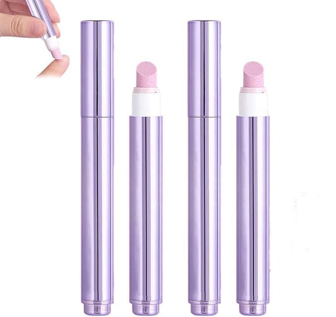 2 Pieces 2025 Upgrade 3-in-1 Nail Care Pen - Cuticle Pusher Nail Oil Pen with Ceramic Tip for Cuticles, Dry and Damaged Nails, Moisturiser, Strengthening, Whitening Nail Care