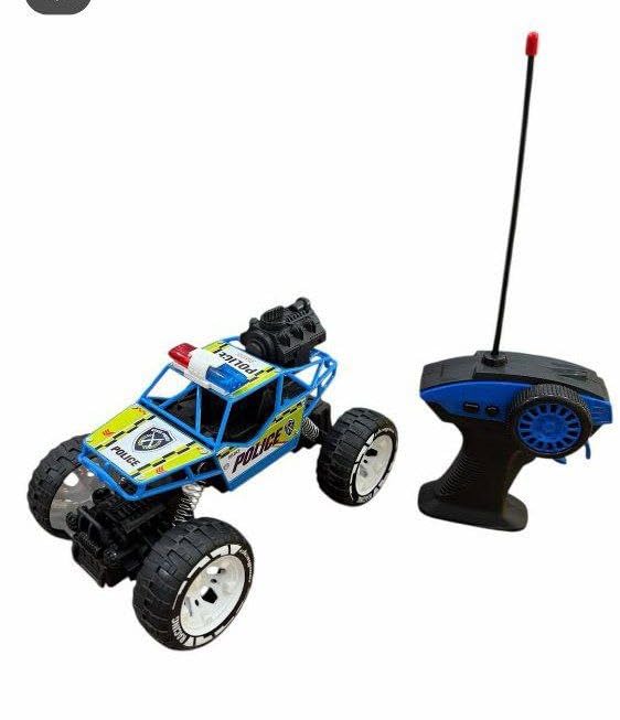 Beach Buggy Car Off-road police car with a spray function to simulate smoke effects Powerful LED lights, sound effects, and flashing lights to increase the child's excitement and engagement Large tir