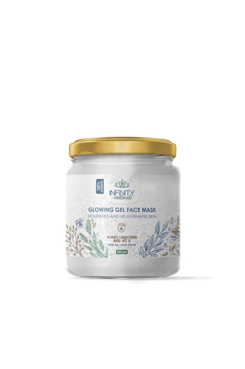 Infinity Glowing Facial Mask Honey and Liquorice