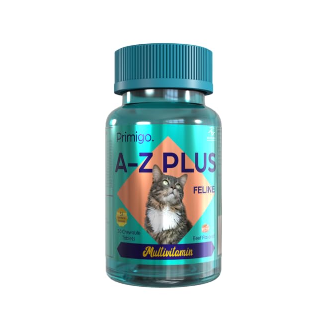 A-Z Feline Tab daily vitamins for cats. Cats Multivitamin.