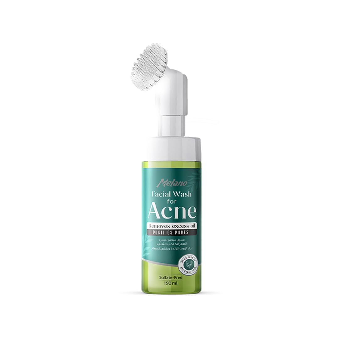 Milano Pharma Acne Face Wash with Brush 150ml