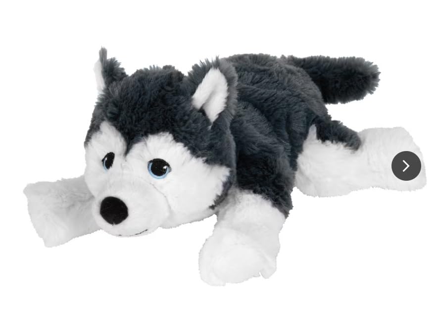 Siberian Husky/Dog Soft Toy, 10" LIVLIG