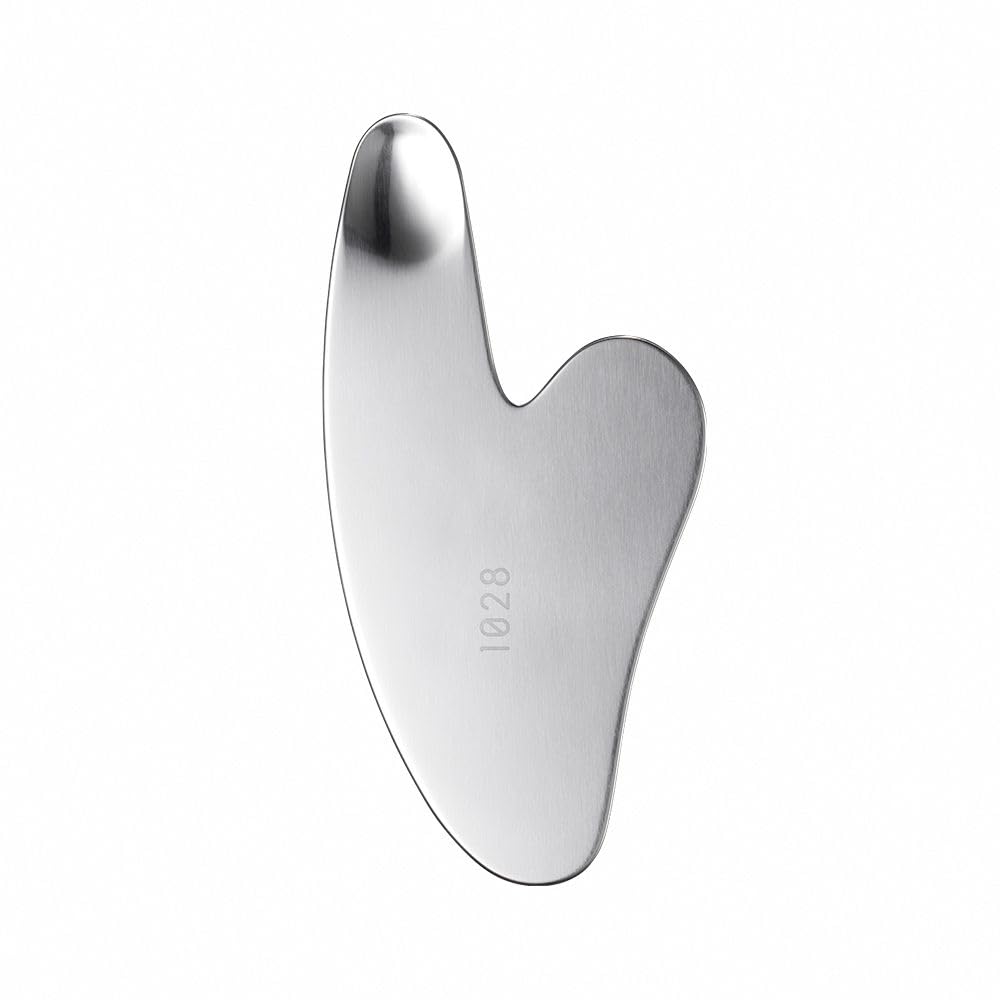 Face Massage Roller Stainless Steel for Body, Face, Neck and Eyes, Durable Gua Sha, Gua Sha Skin Care Gift Stainless Steel for Women