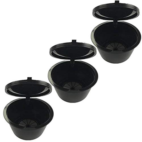 Reusable coffee capsules fit all Dolce Gusto black machines