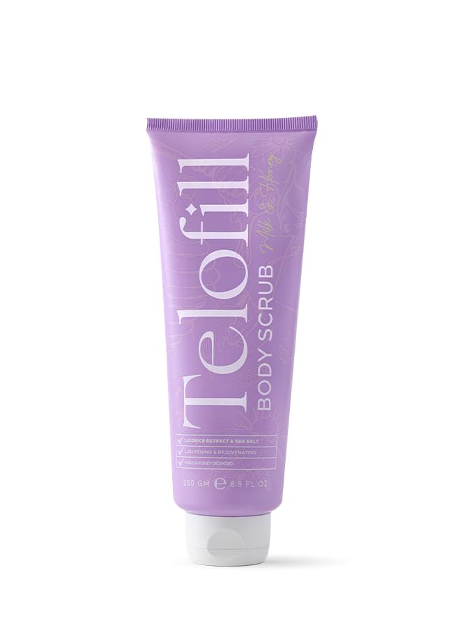 Telofill Milk & Honey Body Scrub 250GM