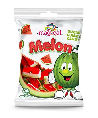Magical Flavors Melon Sugar Gummy Candy, 80g