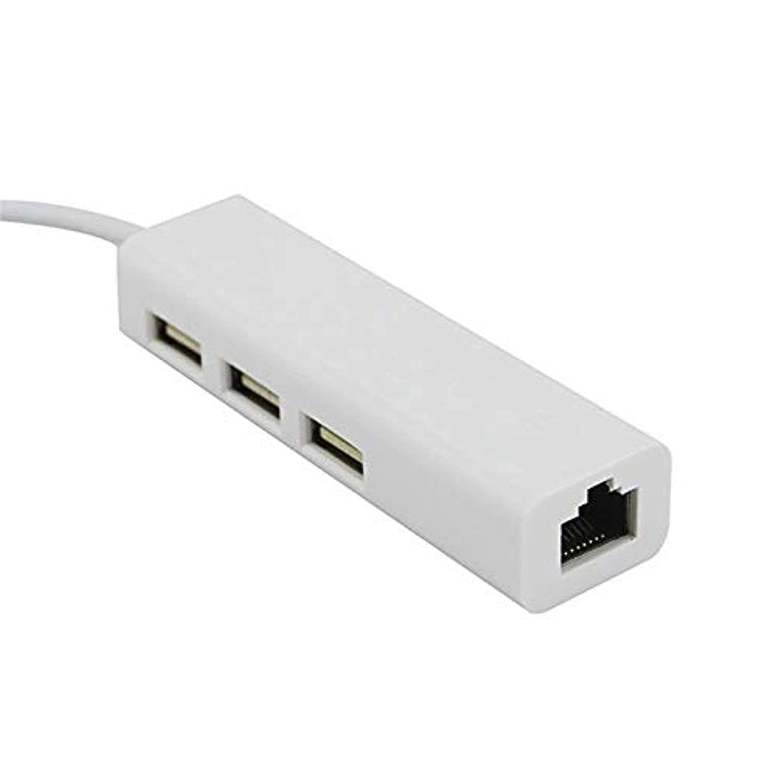 Cable Type C to 3 Port USB HUB With Ethernet Hub RJ45 Adapter
