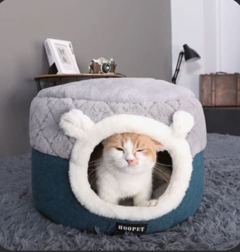 Grey Cat Bed