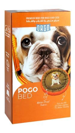Orgo Premium Waterproof Pogo Bed from pets zone (Orgo Waterproof Pet Bed Medium (Gray/Blue)16×94 cm)