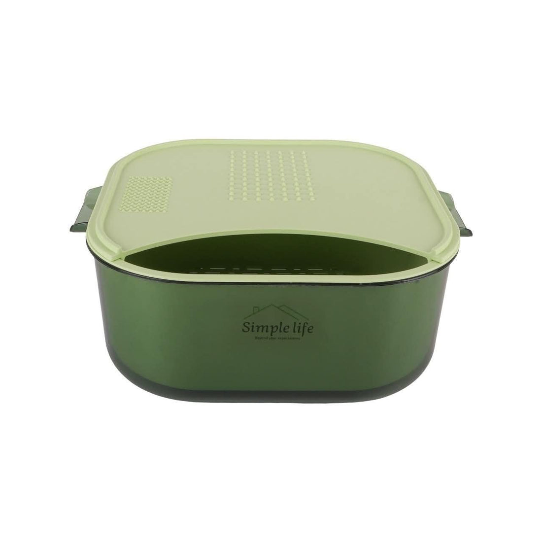 Generic Multi-Functional Green Magic Bowl, Mixing Mashing Chopping Washing Draining Vegetables, Practical Easy to Use and Clean.