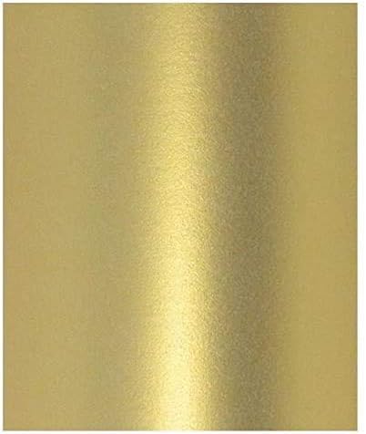 A4 Paper Gold Real Gold Colour Pearlescent 120gsm Double Sided Suitable for Inkjet and Laser Printers (100)