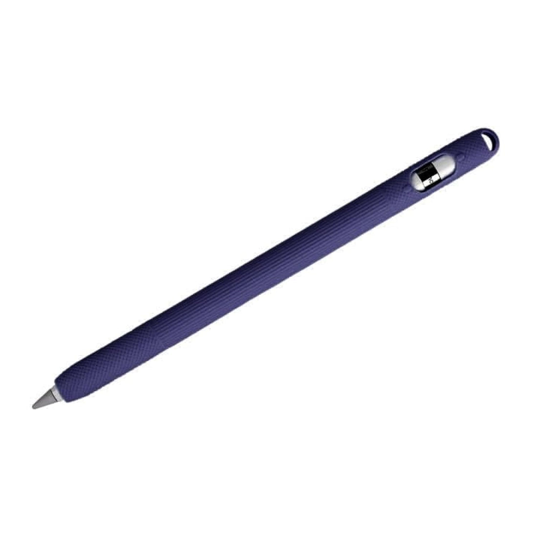 (1-B) Pencil 1 Silicone Cover, Solid Color Stylus Pen Case For Apple Pencil 1 - Dark Blue