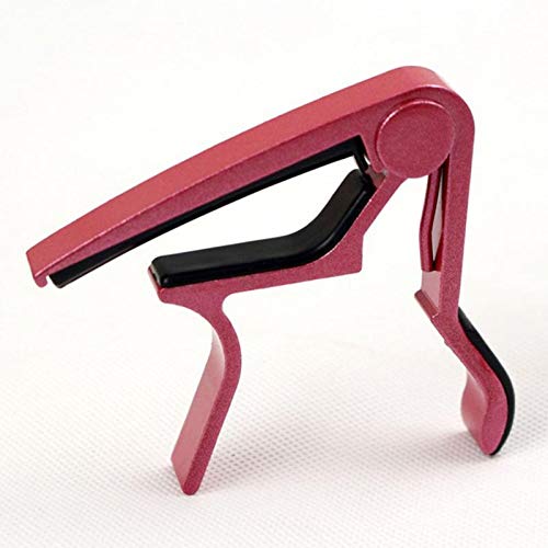 Capo For Acoustic classical Electric Guitars and ukulele, pink