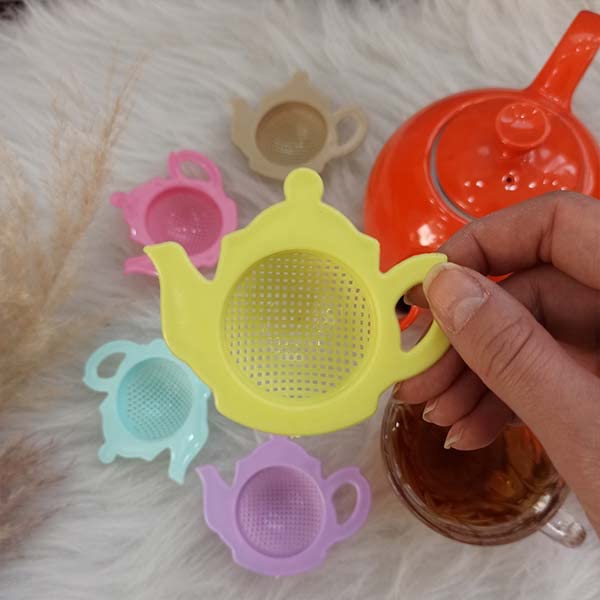 Tea and Herbal Strainer 3 Piece Tea Fridge Shape Random Color