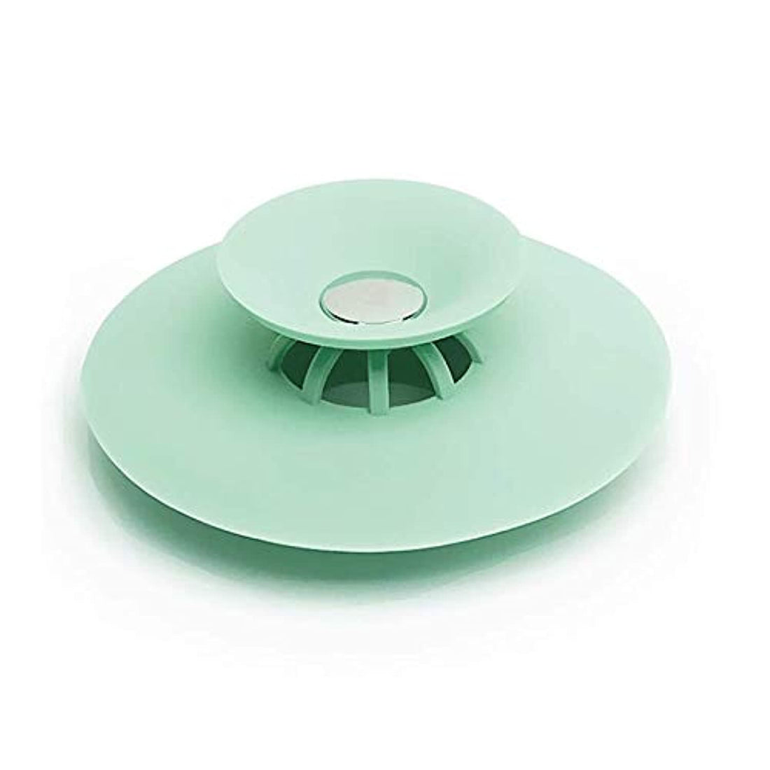 U-HOOME Rubber PVC Circle Silicone Plug Leakage-proof Drain Stopper for Shower, Bathtub, Bathroom Sink Basin