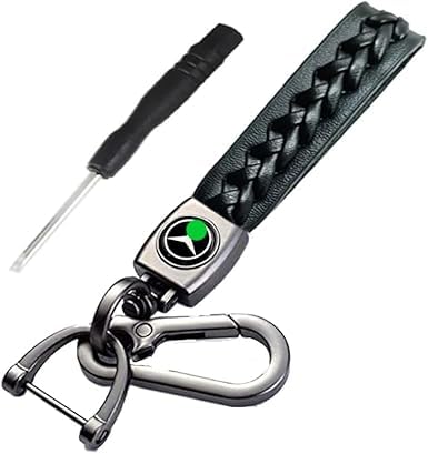 Leather Car Keychain Compatible with MERCEDE@@S