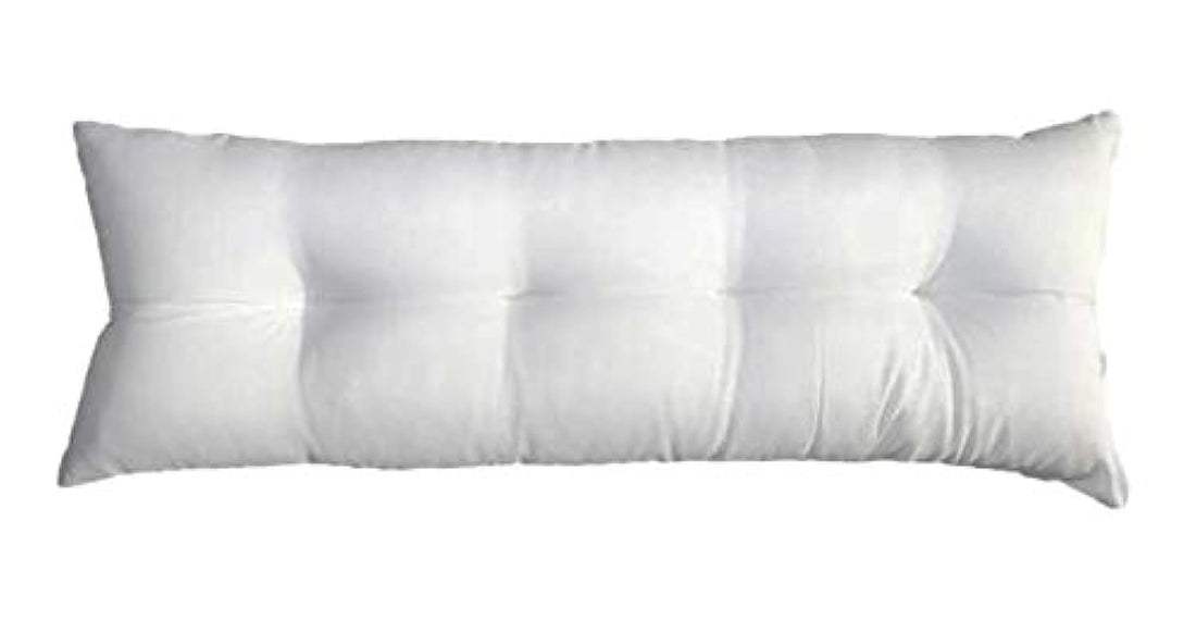 Long Pillow Fiber Plus - White, 140×45cm