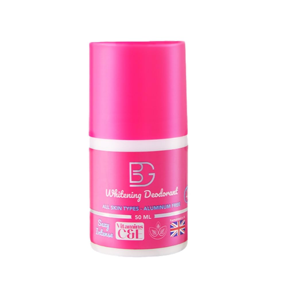 BG Deodorant Roll-On Sexy Intense – 50 ML-48-Hour Protection - Aluminum-Free - Soft & Gentle