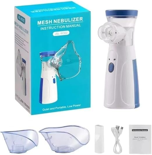 Portable Family Mesh Nebulizer Light Hand Nebulizer Low Noise Excellent Speed Nebulizer Machine