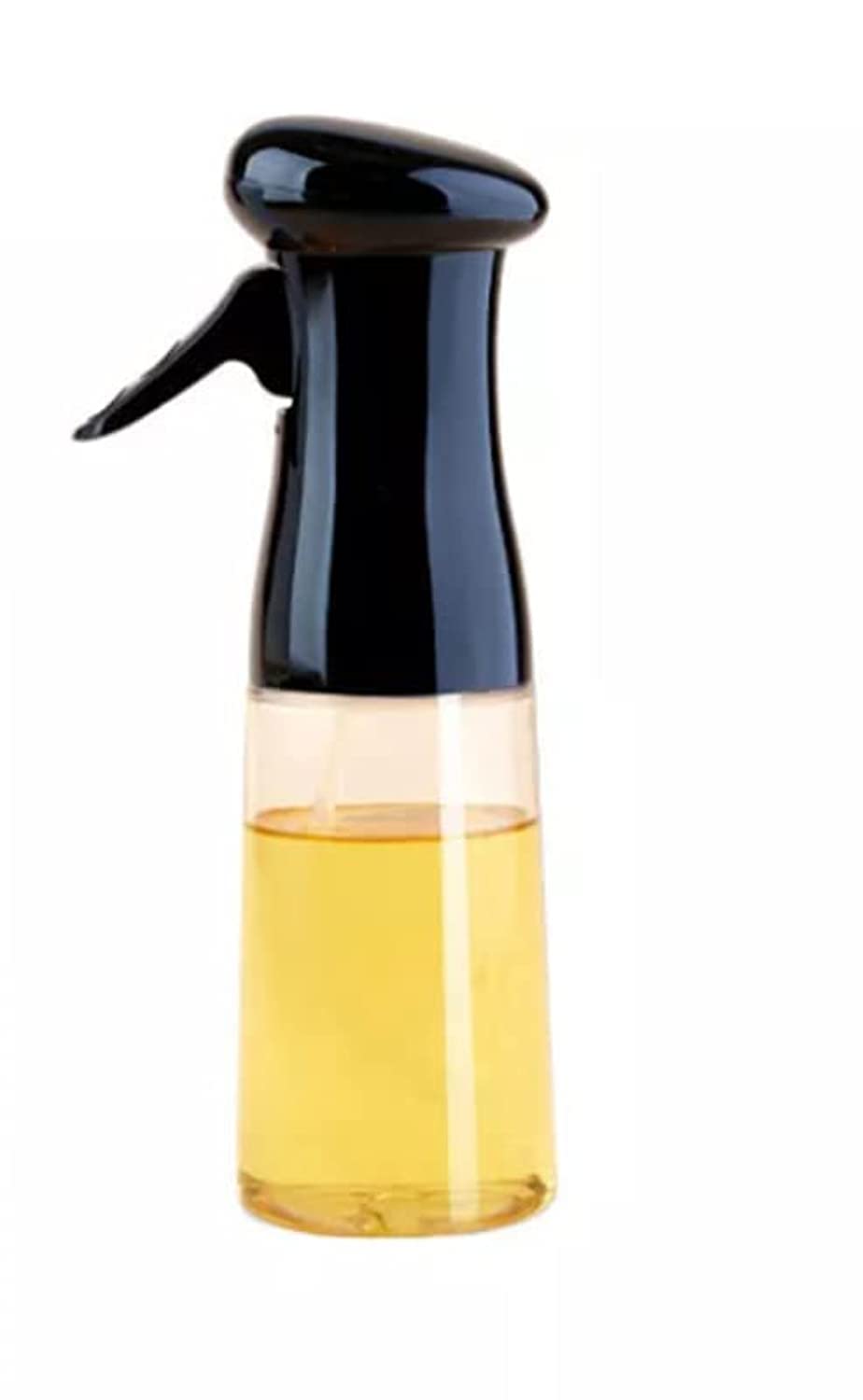 Gahiji ガヒジ Oil Sprayer for Cooking, 7Oz/200ML Olive Oil Spray Mister, Refillable Oil Spray Bottle for Air Fryer, Salad, BBQ, Kitchen Baking & Roasting (Black)