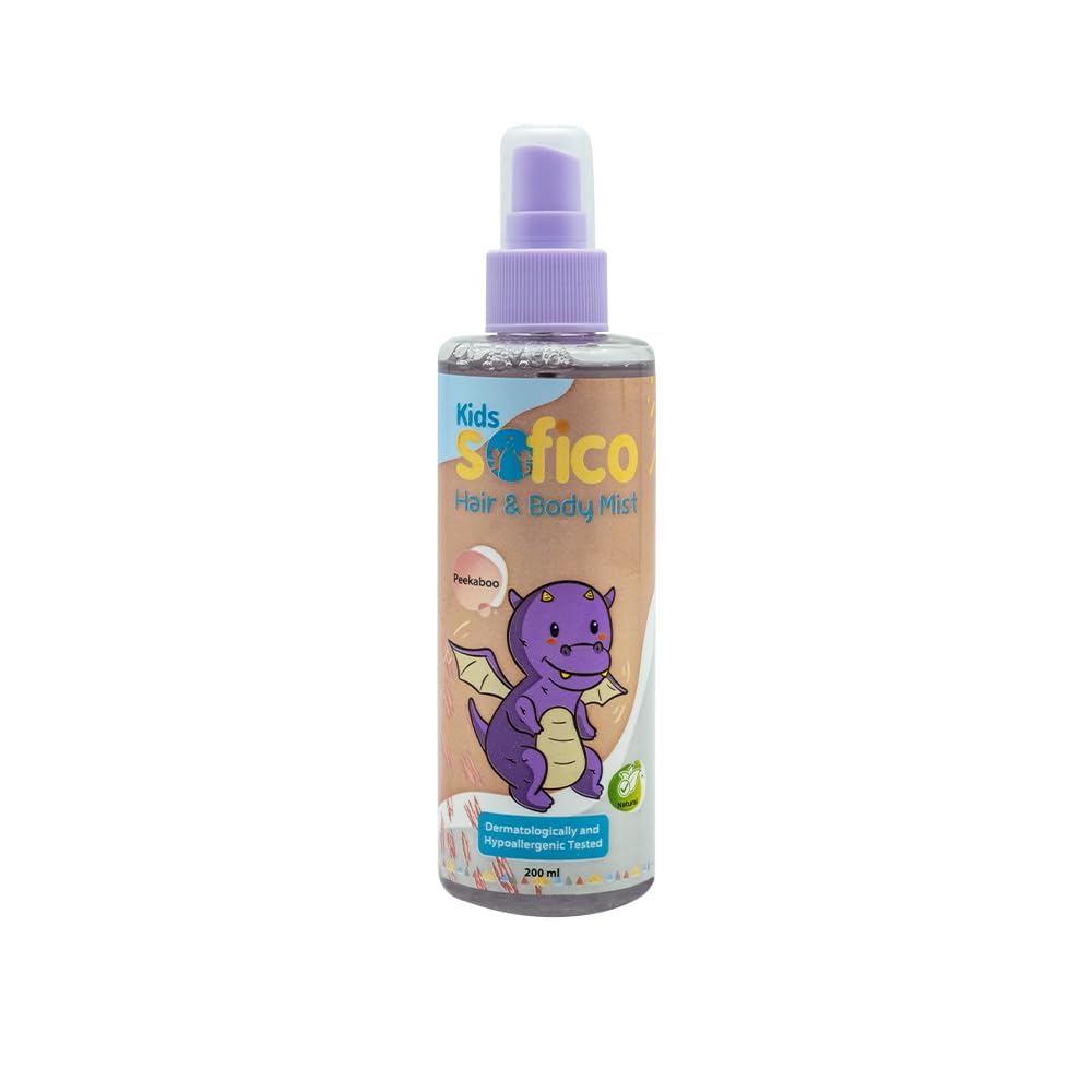 Pekaboo Hair & Body Mist – 200 ml | Refreshing & Hydrating Fragrance Mist for Hair and Skin