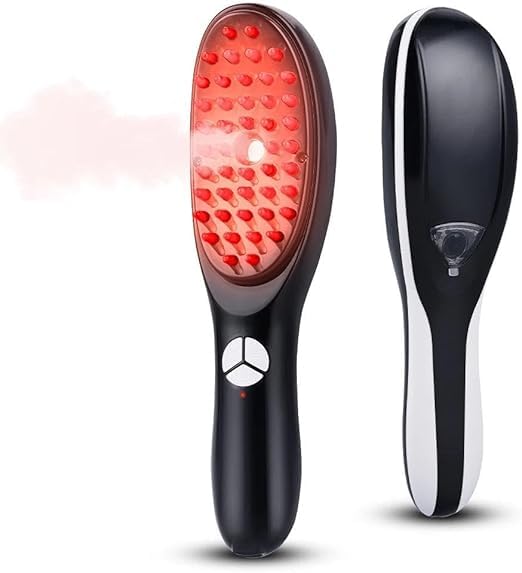 Advanced Red Light Scalp Massager Brush Multifunctional Ultrasonic Hair Comb Electric Steamer Promoting Health and Relaxation of Your Hair