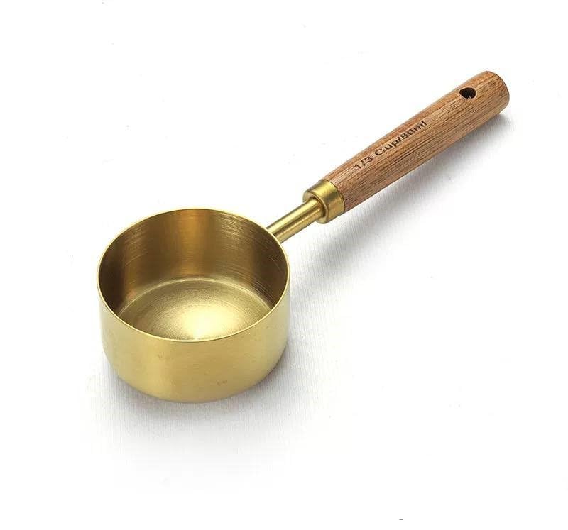 Generic 80ml Copper & Stainless Steel Measuring Cup (80ml) - Sweet