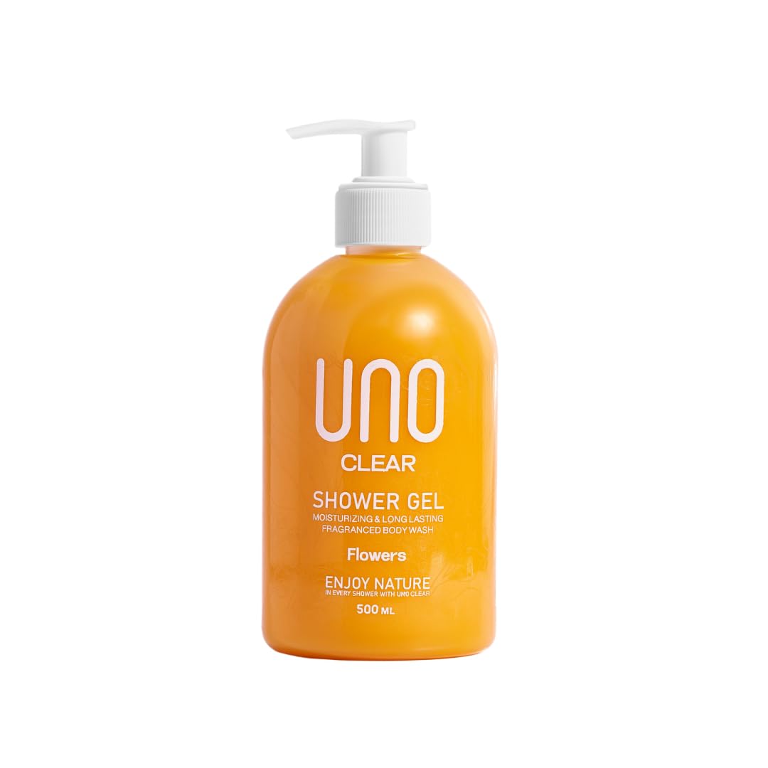 UNO Clear Creamy Shower Gel With The Scent Of Flowers - 500 ml
