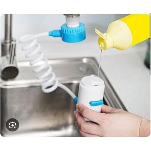 Expandable Faucet Filter with Soap Foam Dispenser, Extendable Faucet Shower Head with Dollar Soap Water Dispenser Function for Import Household