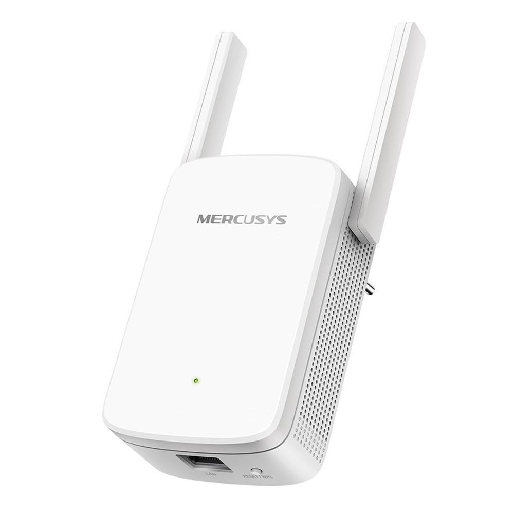 MERCUSYS AC1200 Dual Band Wi-Fi Range Extender, Wireless WiFi Repeater, Wi-Fi Booster, Plug and Play, WPS, 2 External Antennas (ME30)