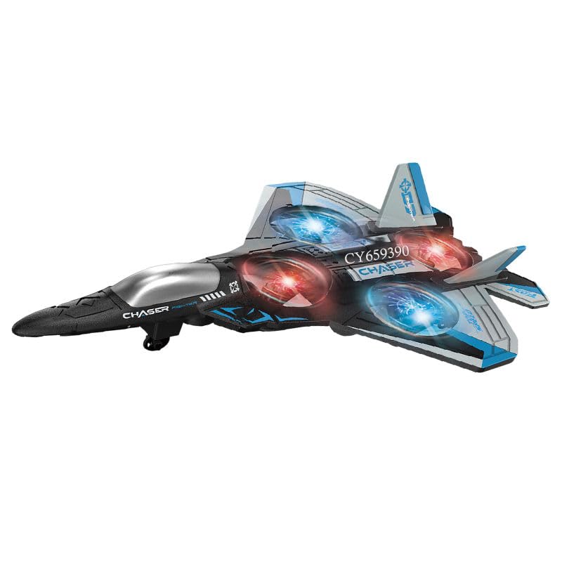 Next Store 2.4GHz Remote Control Glider Airplane with Light - Mini Drone for Kids - Light Airplane Toy - Perfect for Amusement and Entertainment