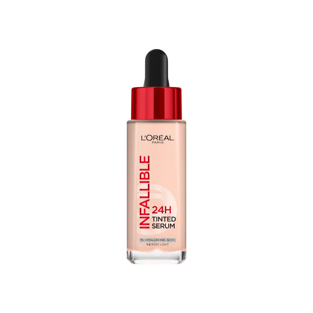 L’Oréal Paris 24H Infaillible Tinted Serum Shade Rosy Light 1-2