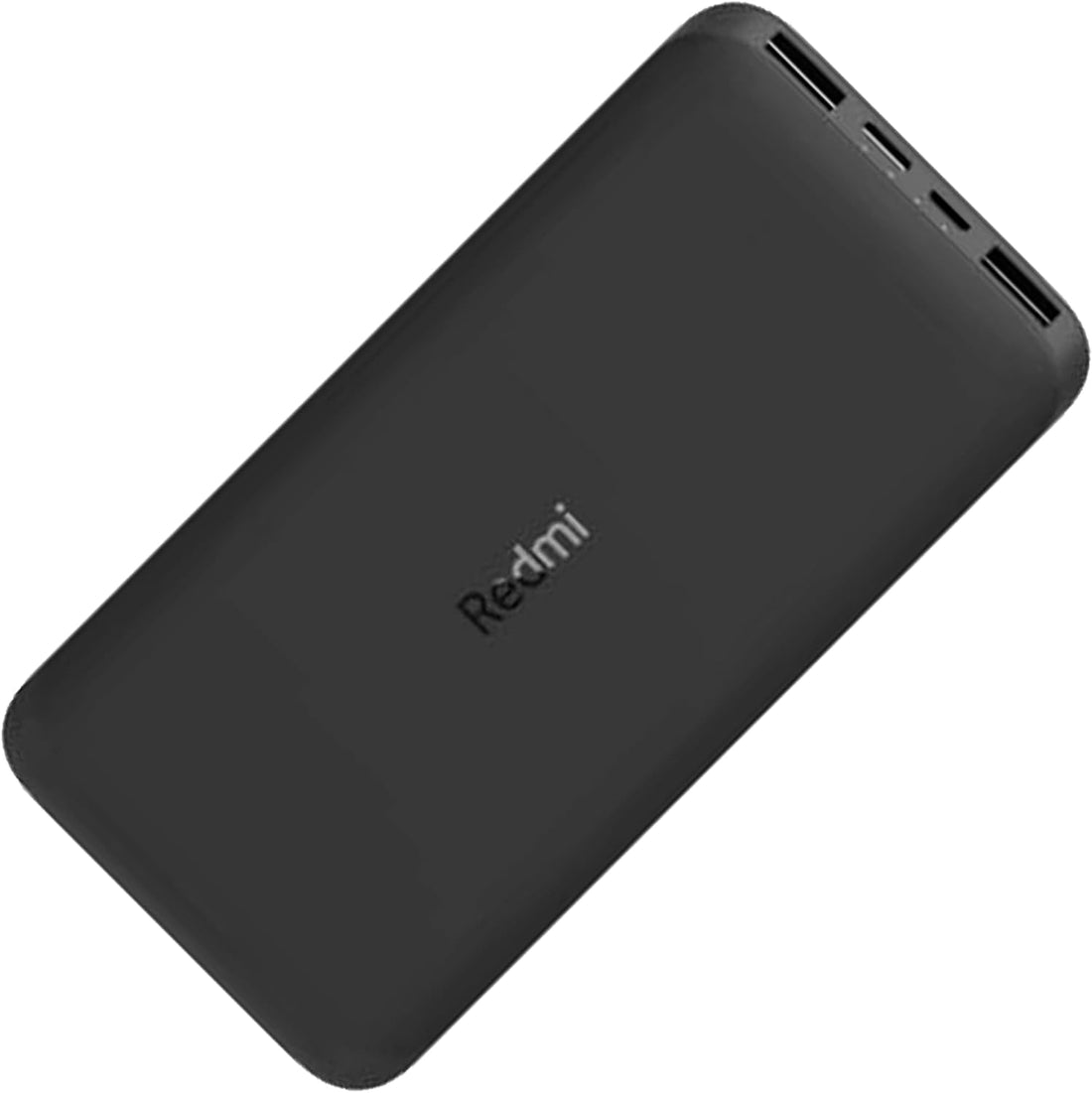 Xiaomi Redmi 10000mAh Power Bank: Quad-Port Fast Charging, Compact Design for On-the-Go Power Supply | High-Capacity Li-Polymer Cells | Dual Input (MicroUSB & USB-C) | Black | 6 Month Local warranty