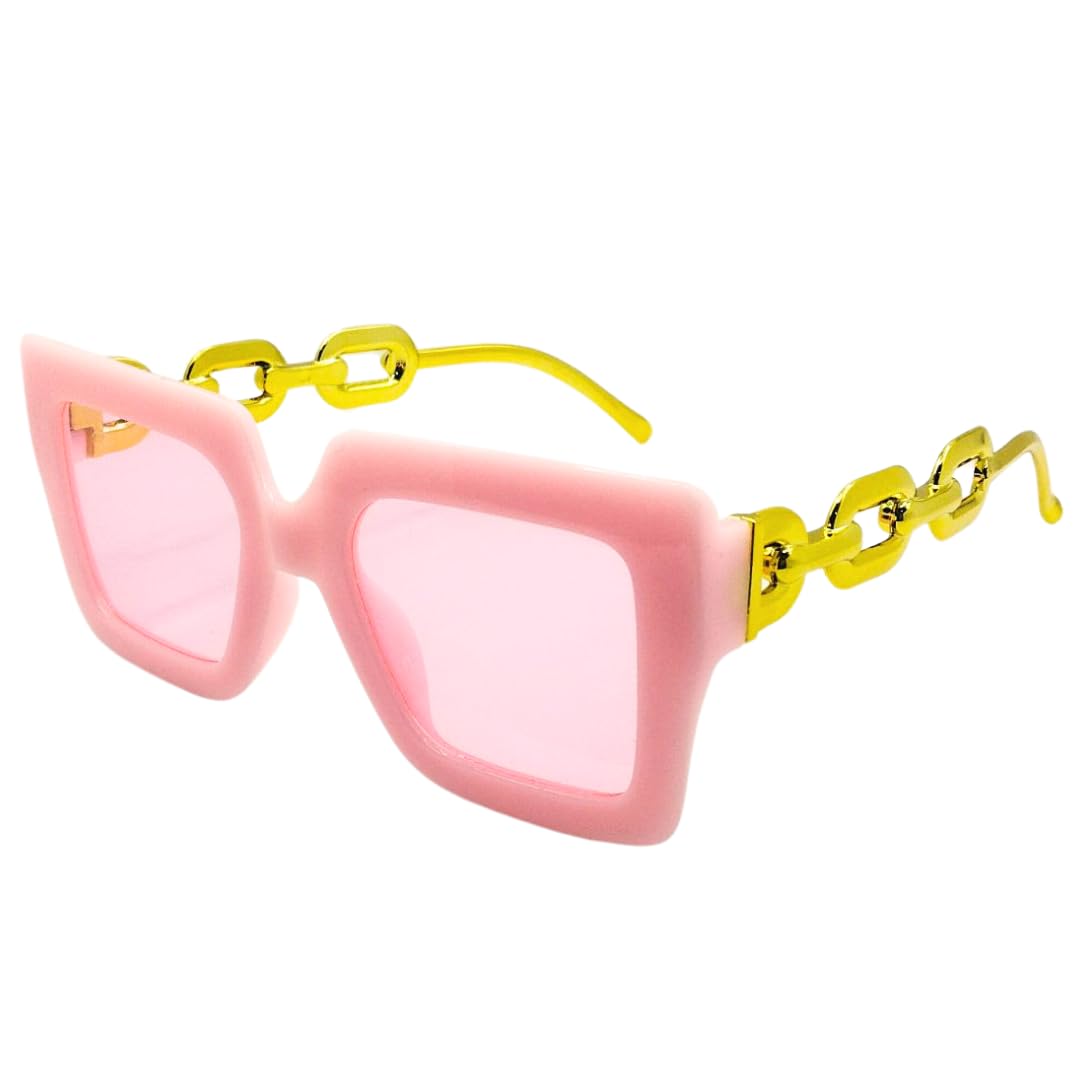 Sunglasses for Women UV400 Protection Fashion Stylish Square Frame Unique Shape Sunglasses Combine Style and Comfort to Give Your Look a Touch of Luxury