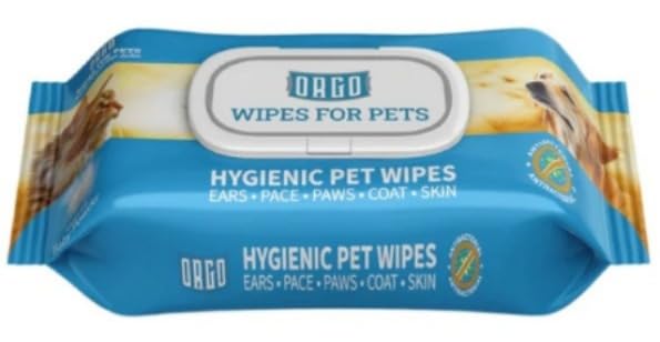 Orgo – Wipes from pets zone (Orgo wipes for pets baby powder)
