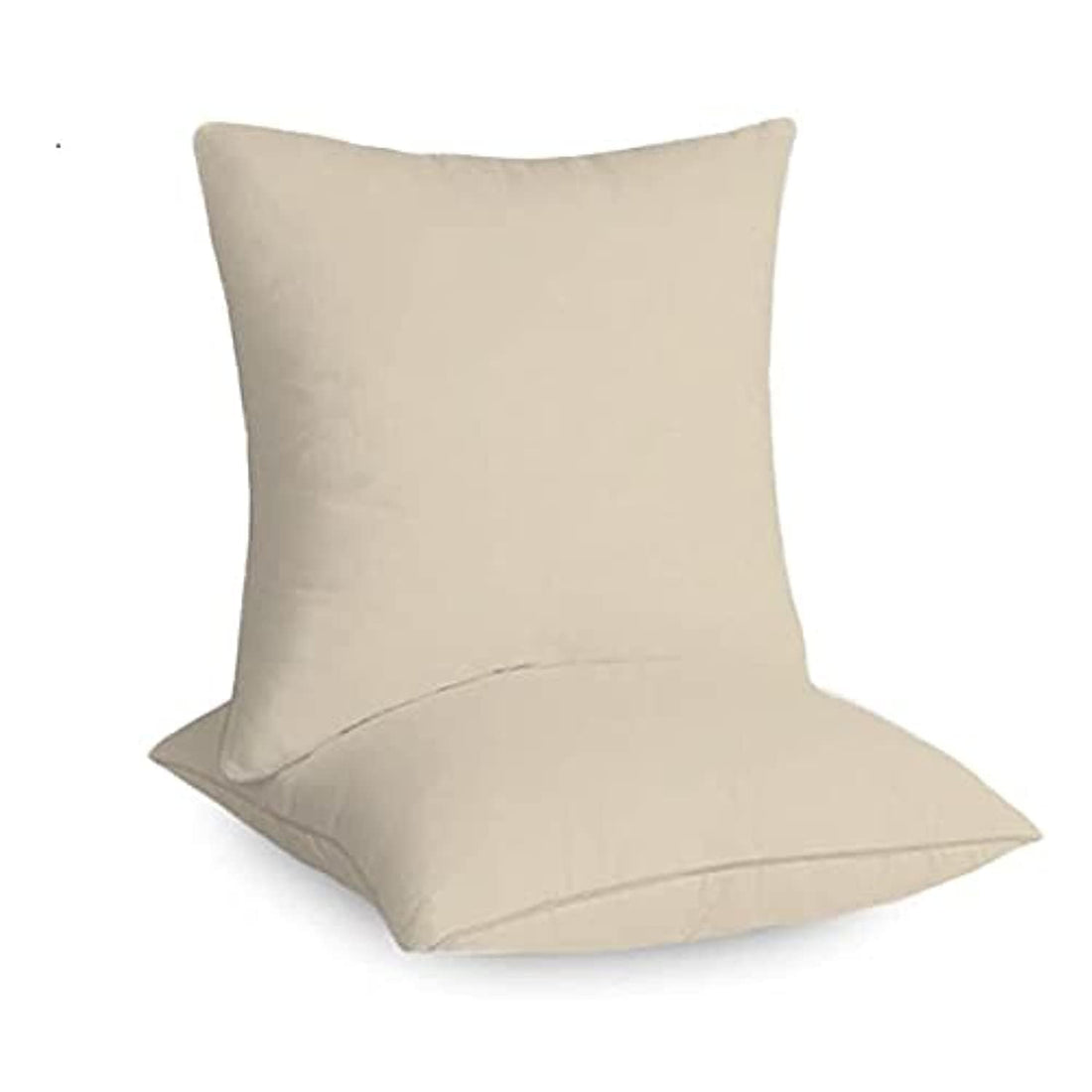 Tigers Trade Line Beige Cotton Decorative Cushion Set - 2 Pieces