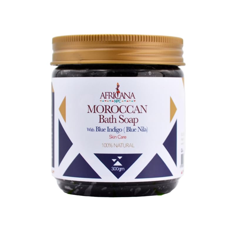Moroccan Bath Soap Blue Indigo NPC