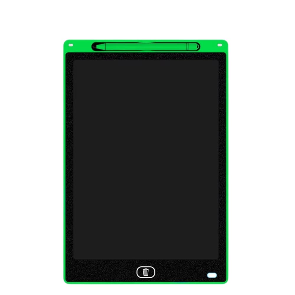 LCD Writing Tablet, 8.5-Inch Electronic Drawing Board, Green, Digital Notepad with Erase Button