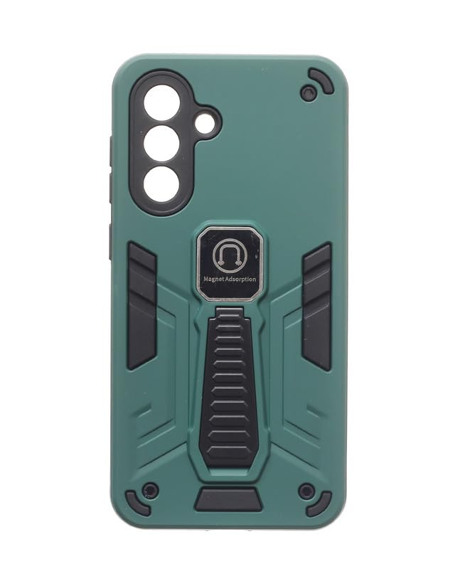 Plastic Back Cover With Holder For Samsung Galaxy A36 / A56, green new-9-37328538