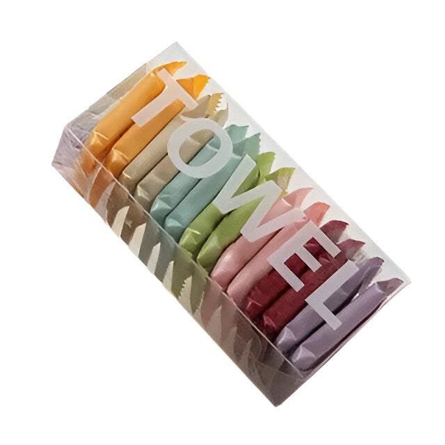 Wipes - Convenient disposable face wipes in compressed coin tissue form, soft washcloths for skincare routines, lightweight, portable and perfect for outdoor trips, sports, and hotel stays
