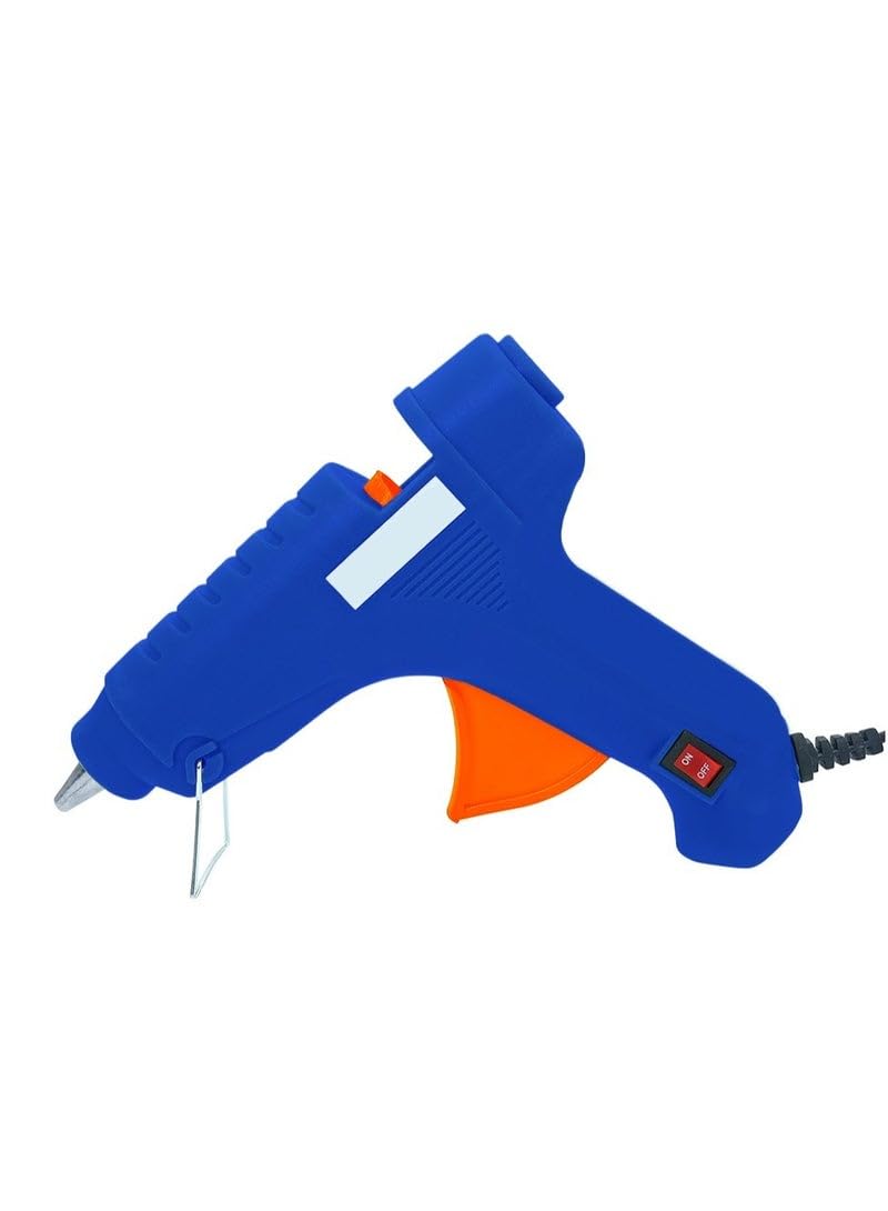 Melt Glue Gun with 60W Triple Power, Fast and Practical for Arts and Crafts, Home Stamping, Toys, Repairs and Craft Projects - Blue