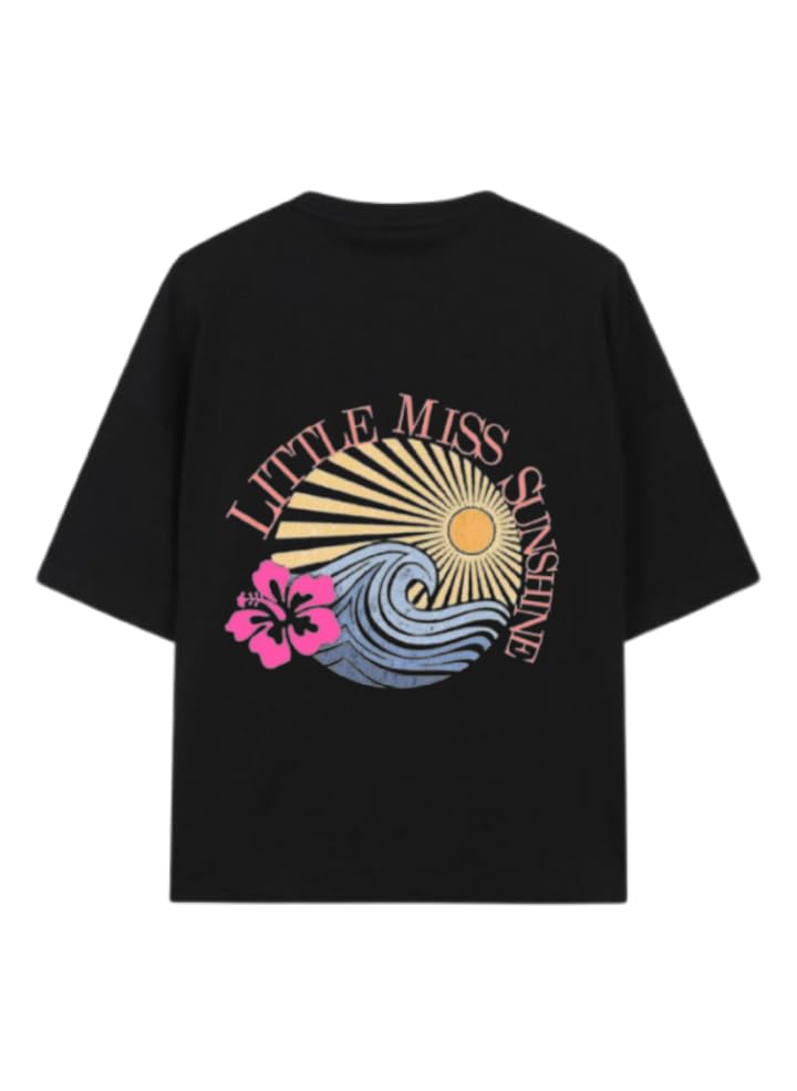 Sammer Vbes T-shirt Black Back LITTLE MISS SUNSHINE 25