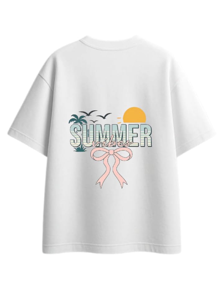 Sammer Vbes T-shirt White Back SUMMER 25