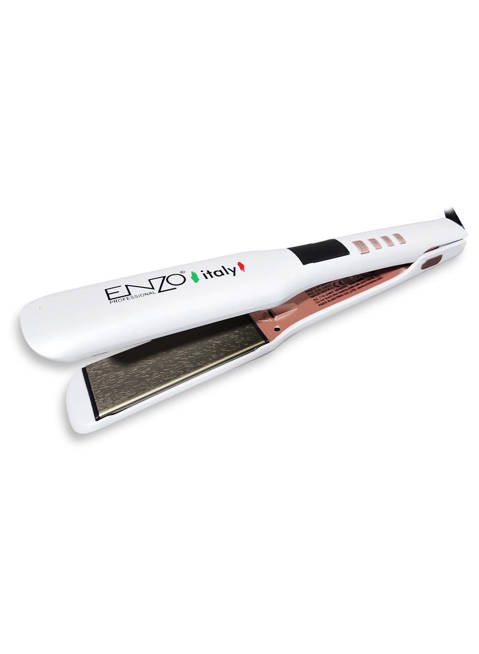 Professional hair straightener, salon temperature reaches 1280 degrees Fahrenheit to suit thick hair EN-3990