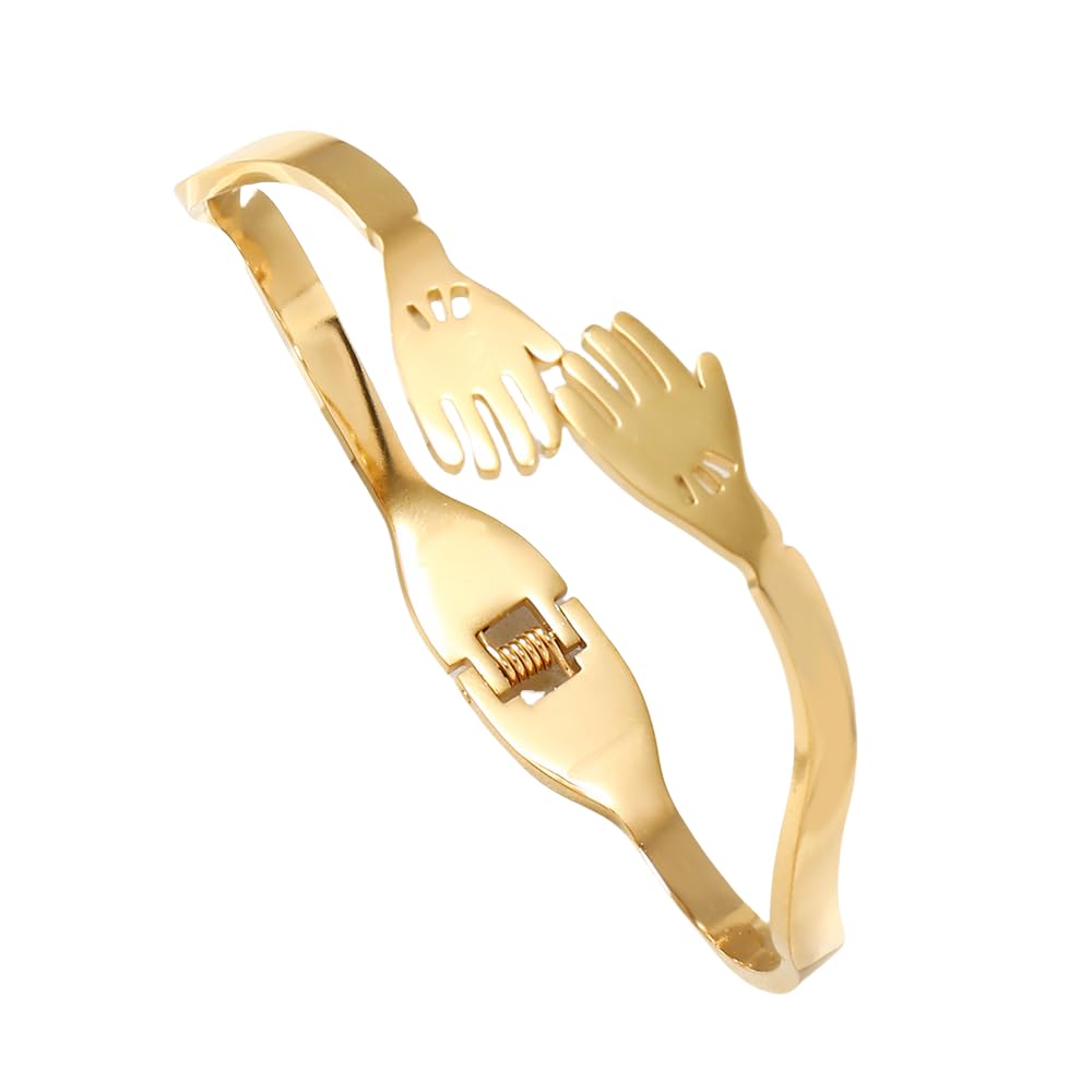 Showday Women Bracelet 24K Gold Plated Paperclip Satellite Bead Ball Oval Cuba Cable Box Chain Daily Charm Layered Link Silver Bracelets Adjustable Jewelry Noble Chain Bracelet